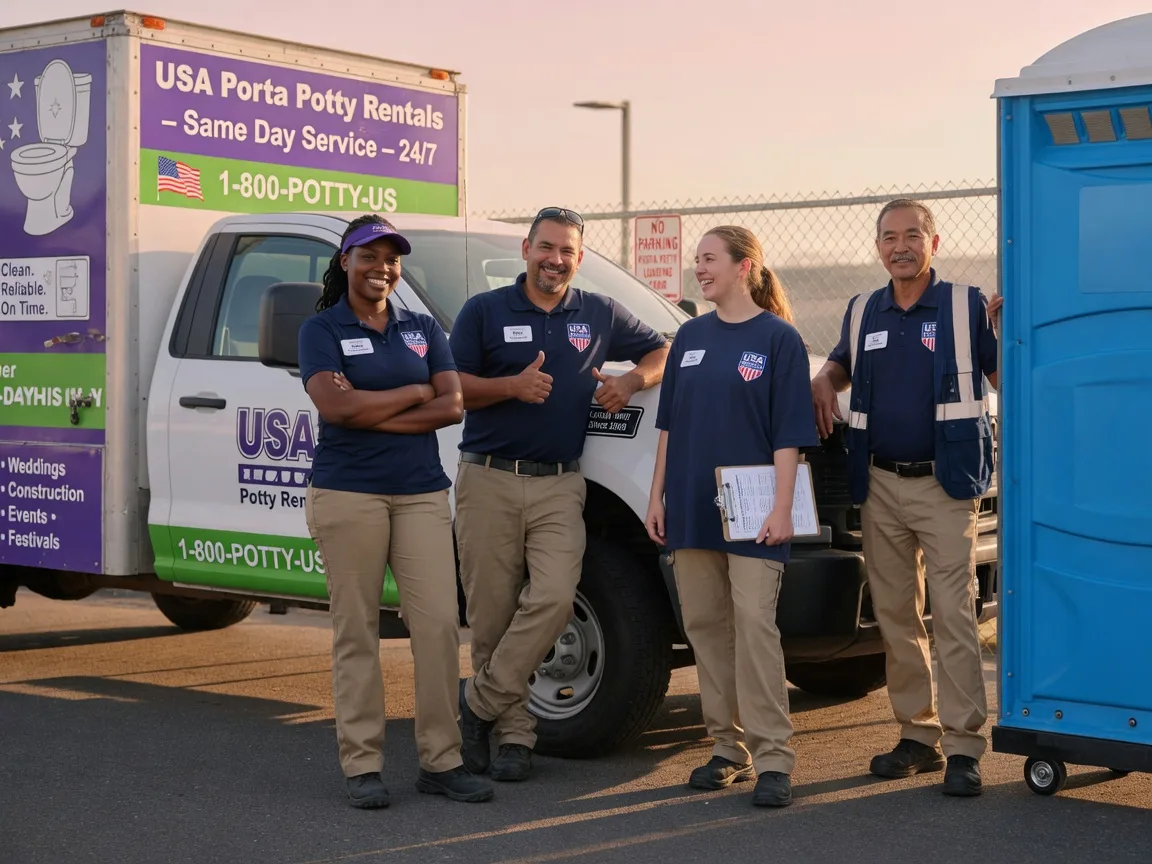 Porta Potty Rental company in Huntsville, AL